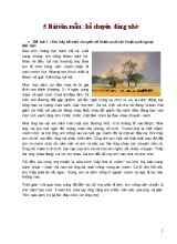 Luận văn 5 Bài văn mẫu Kể chuyện đáng nhớ
